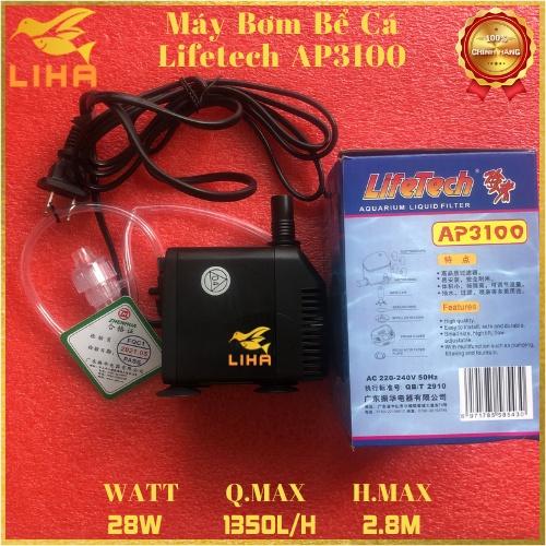 Máy Bơm Nước Lifetech AP3100 (28W - 1350L/H - 2.8M) - Máy Bơm Hồ Cá Cao Cấp