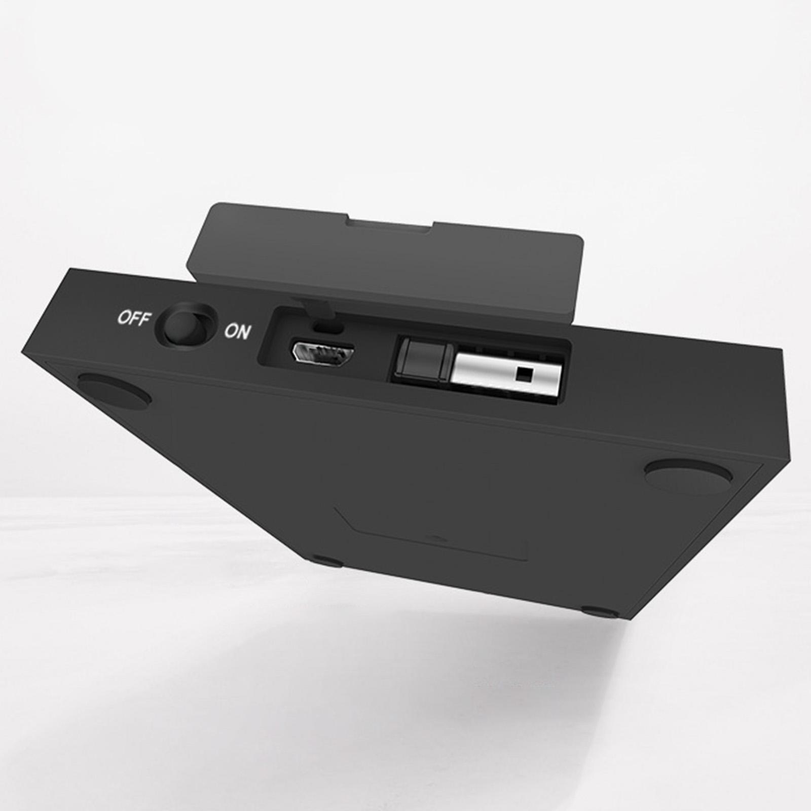 Fashion Wireless Numeric Keypad Number Pad  For Laptop PC Black Mixed