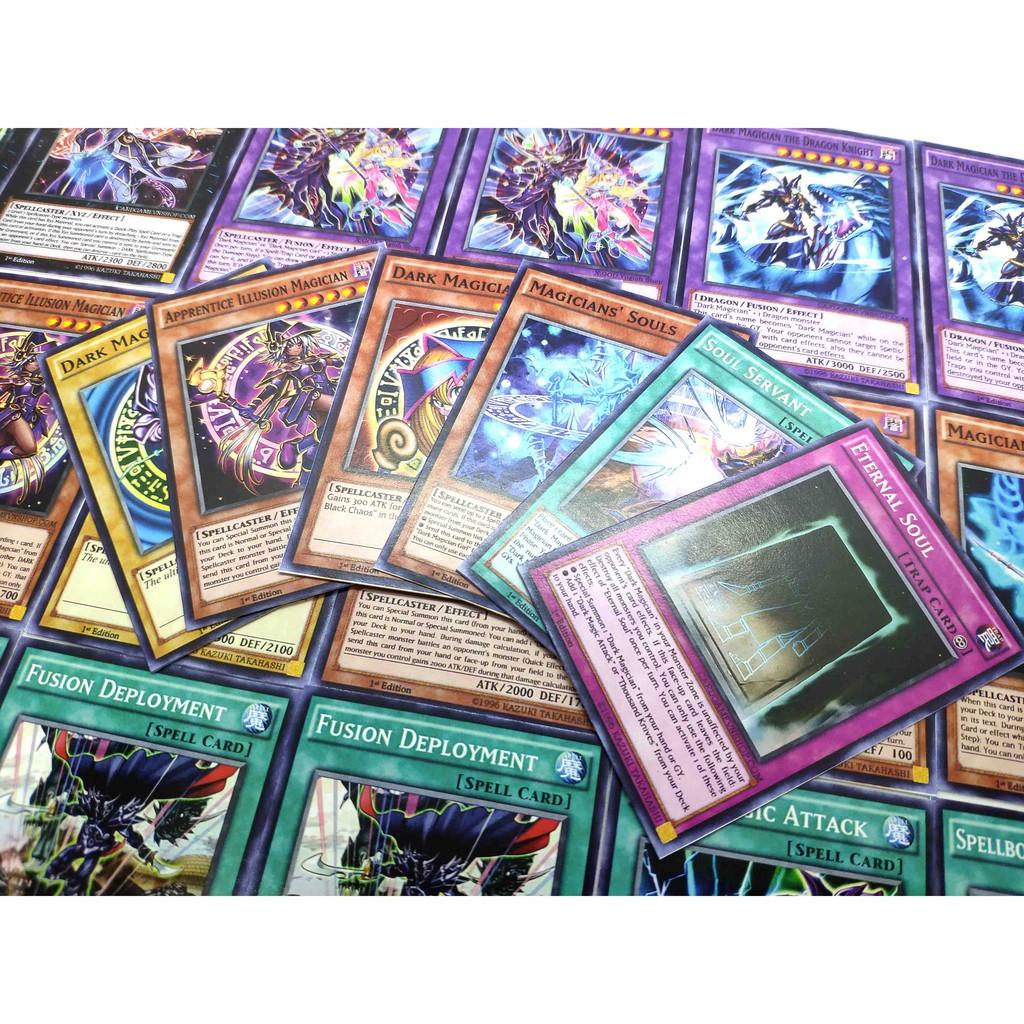 Bài Yugioh ️️ Thẻ bài Yugioh Dark Magician deck 54 lá