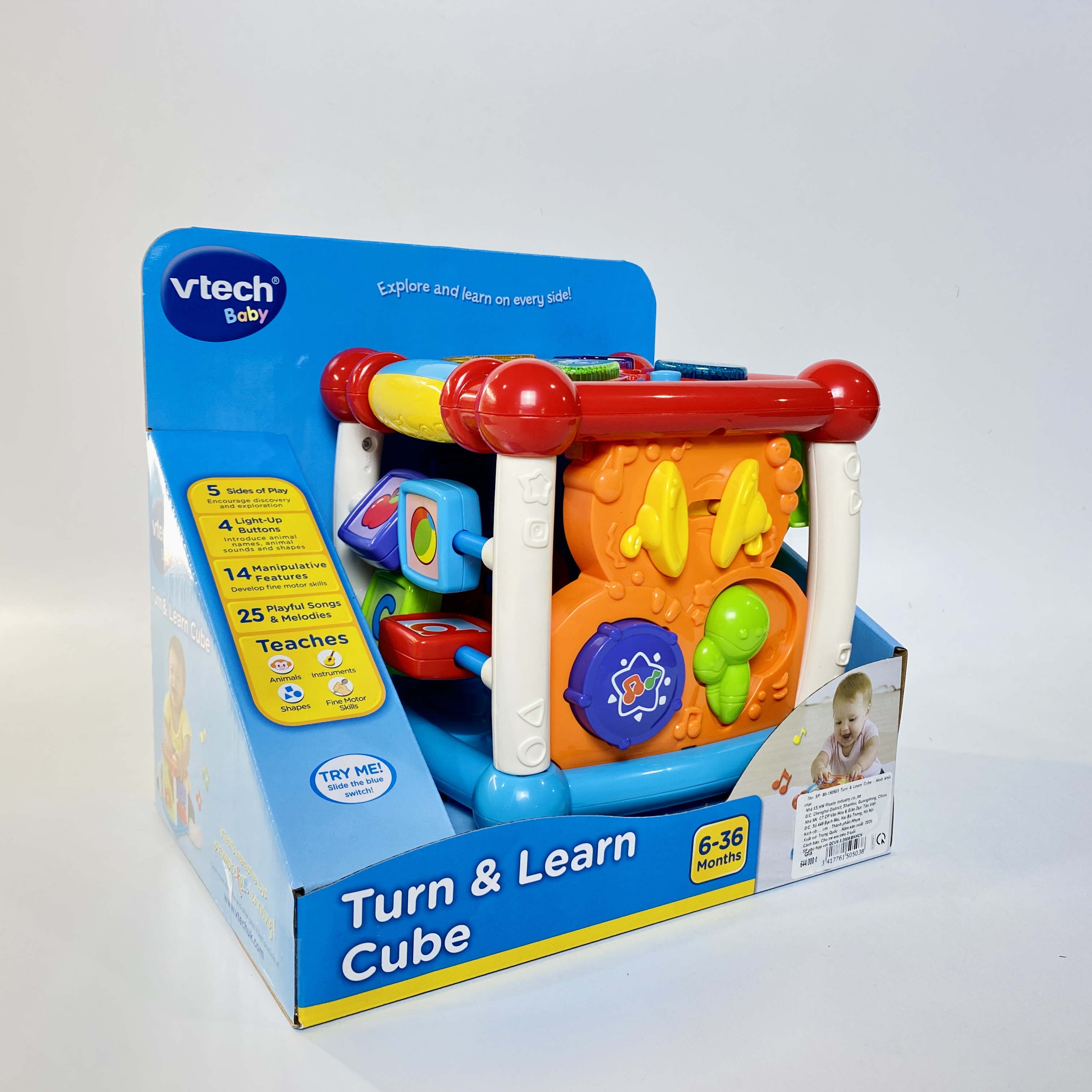 80-150503 Turn &amp; Learn Cube - Hình khối âm nhạc