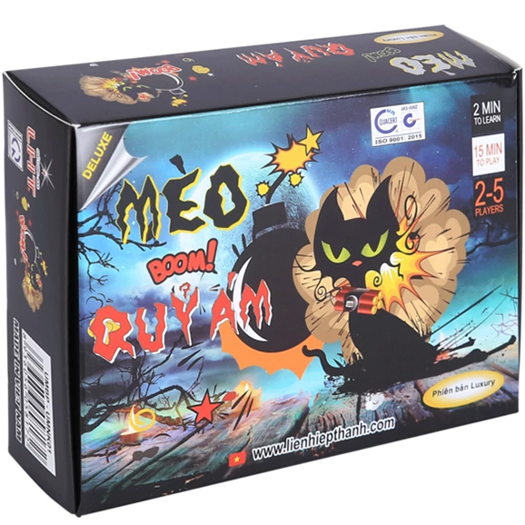 Boardgame LHT Mèo Boom Quỷ Ám