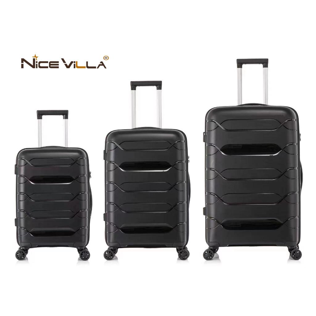 Vali Nhựa Dẻo PP Thời Trang NiceVilla Chống Va Đập Size 20inch &amp; 24inch &amp; 28inch