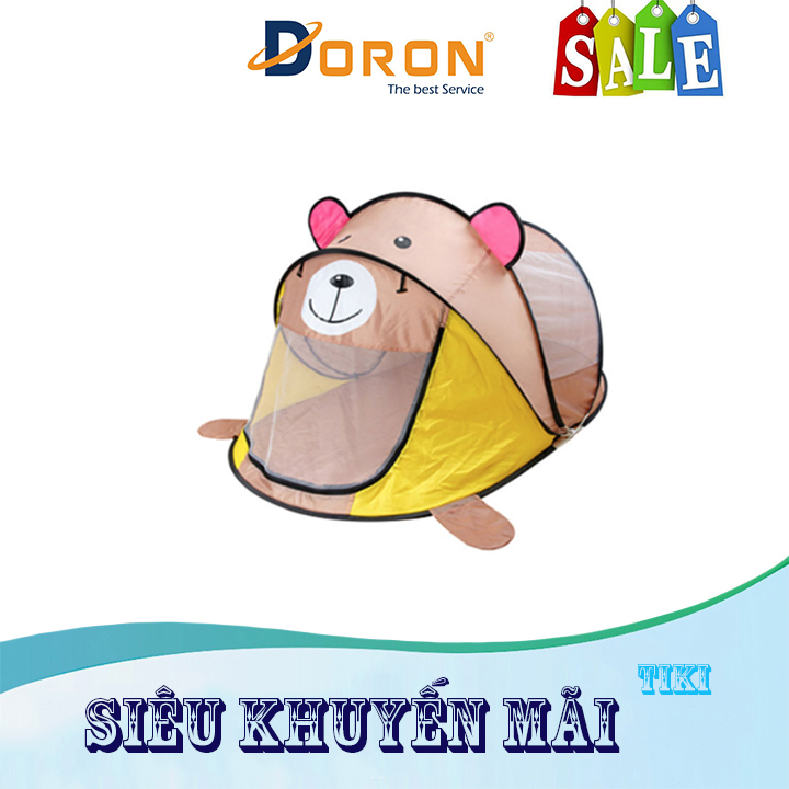 LỀU CHƠI CHO BÉ HÌNH THÚ DORON- HÀNG CHÍNH HÃNG