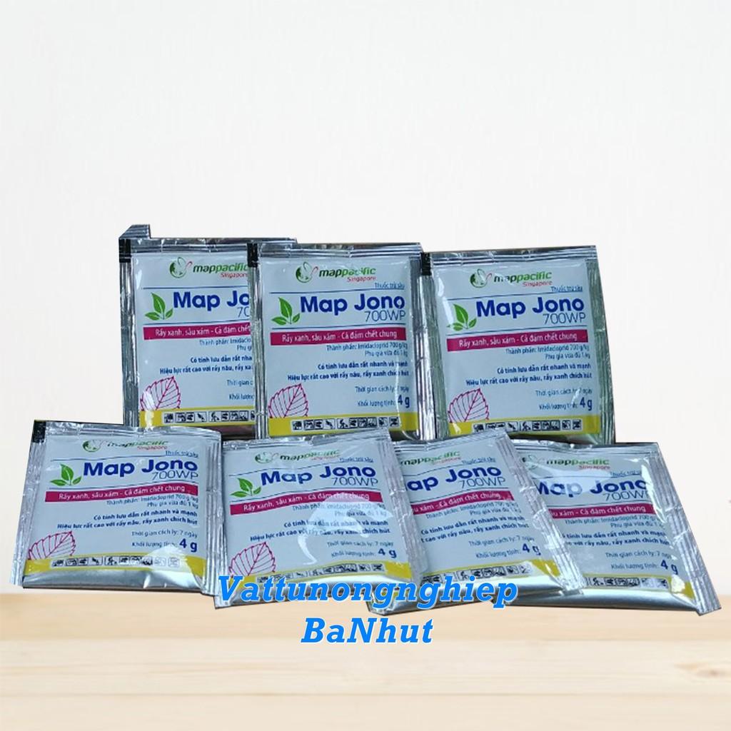 Đặc Trừ Rầy Nâu Sâu Xanh MAP JONO 700WP Gói 4G