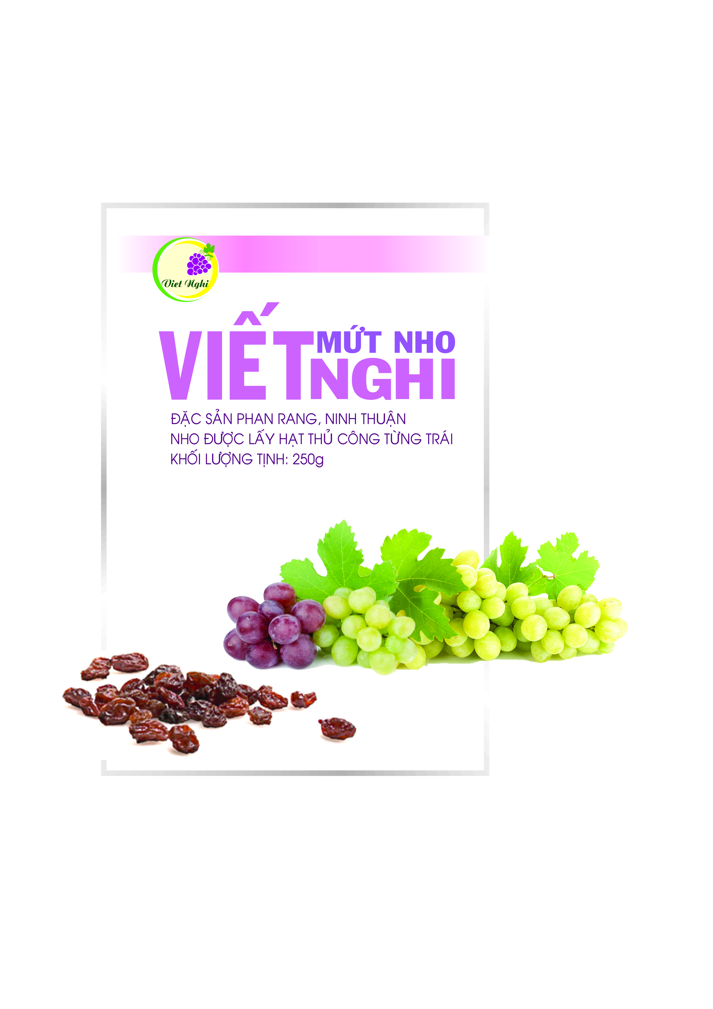 Mứt Nho Viết Nghi 250g