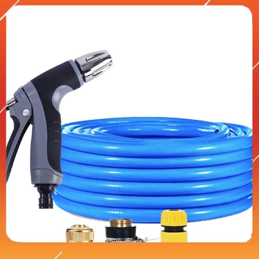 Bộ dây và vòi xịt rửa xe tưới cây tăng áp 15M 206817
