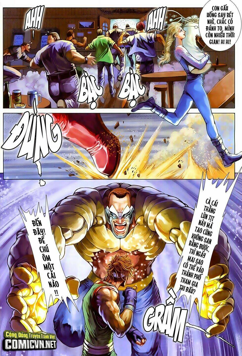 ba động quyền z hadouken zero chapter 1 32