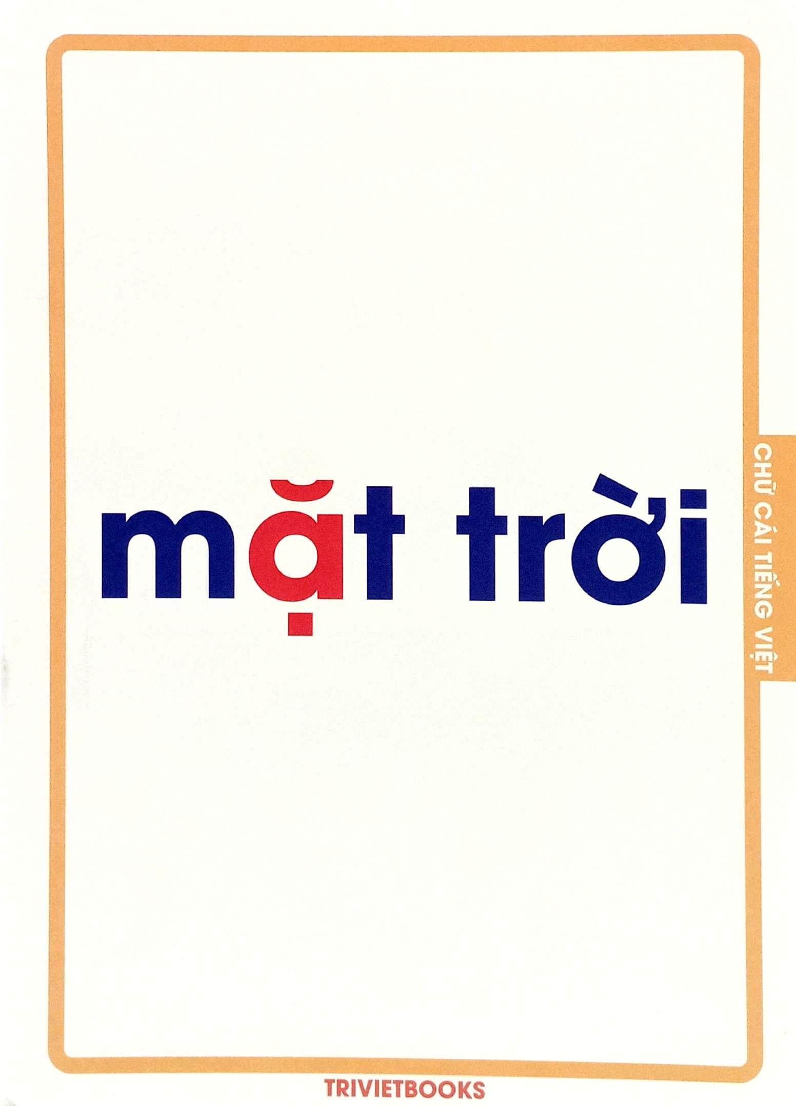 Sách - Flashcard Bảng Chữ Cái Tiếng Việt