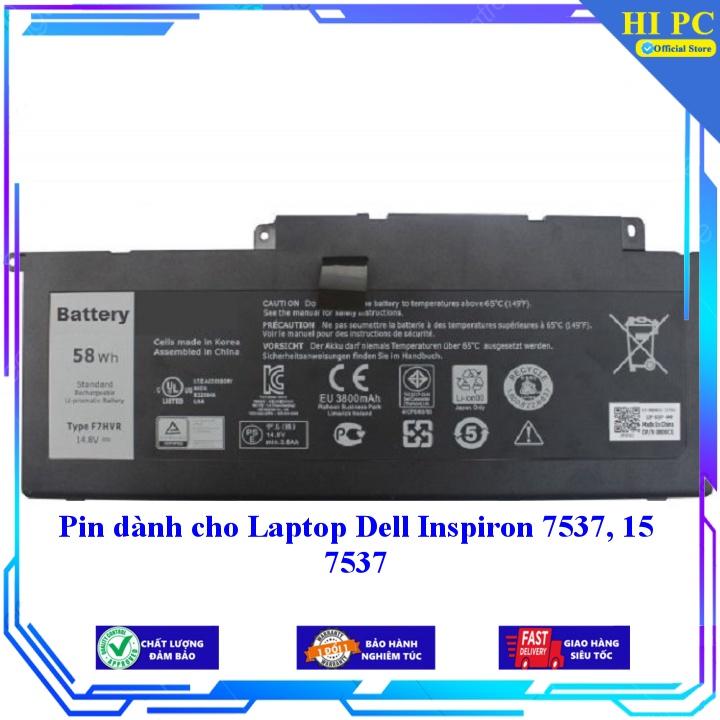 Pin dành cho Laptop Dell Inspiron 7537 15 7537 - Hàng Nhập Khẩu