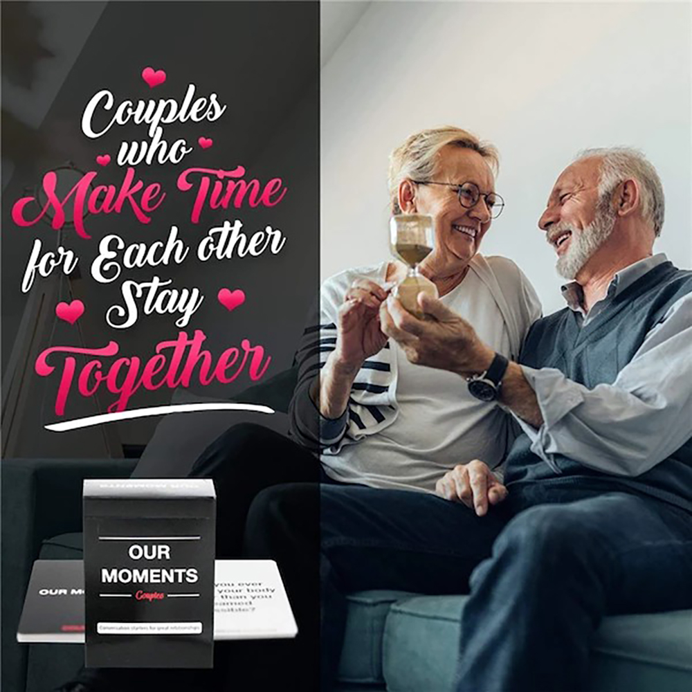 Bộ Bài Our Moments Cặp Đôi Tiếng Anh Set 100 Thẻ Bài Khoảnh Khắc Yêu Thương Độc Đáo