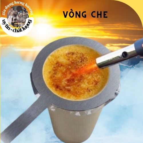 Bộ Đầu Khò Gas N509C và vòng che - Đèn Khò Ga Có đánh lửa tự động - Sử Dụng Cho Bình Gas Mini