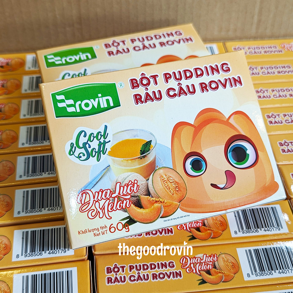 Bột Pudding Rau Câu Hương Dưa Lưới