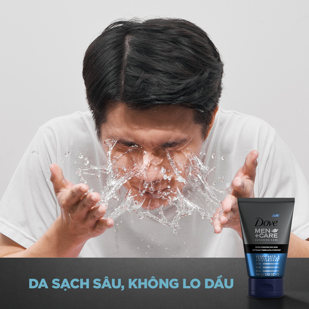 Sữa rửa mặt Dove Men+Care cấp ẩm 100g