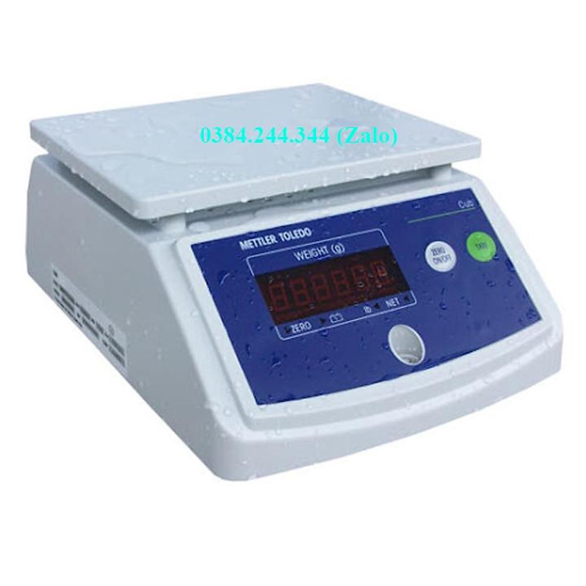 Cân điện tử chống nước Mettler Toledo CUB RW, mức cân tối đa 30kg, độ chia 5g