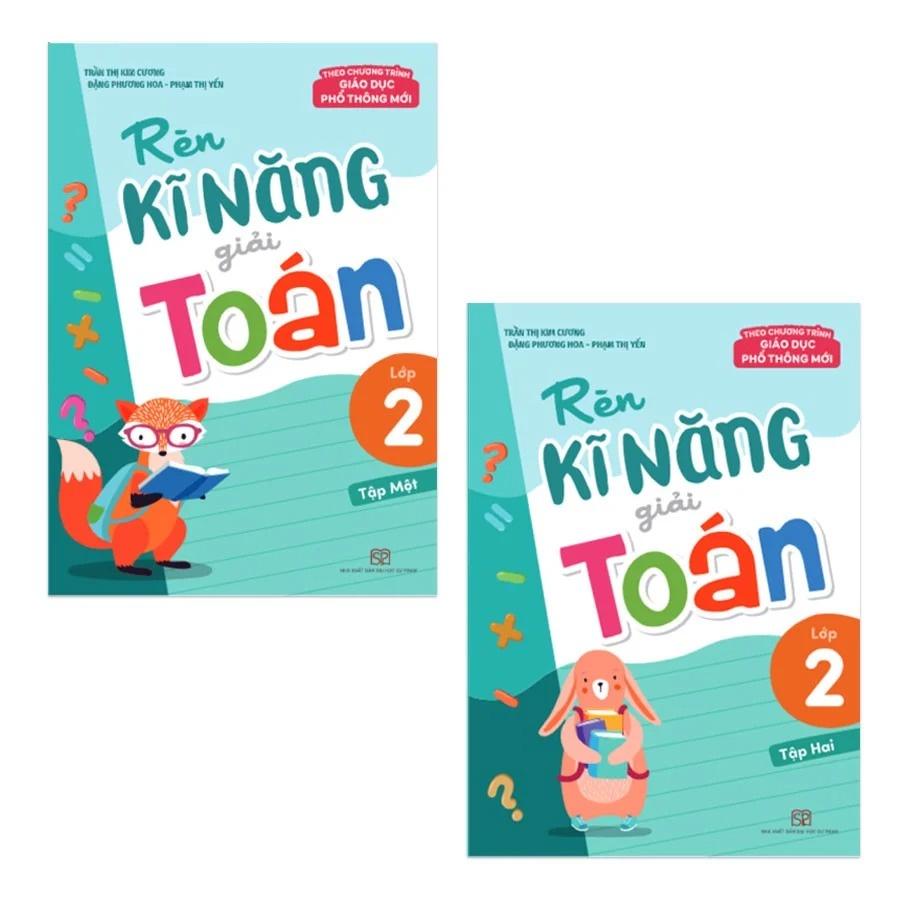 Combo 5 Cuốn Lớp 2: Toán Nâng Cao + Rèn Kĩ Năng Học Tốt Toán - Bản Quyền