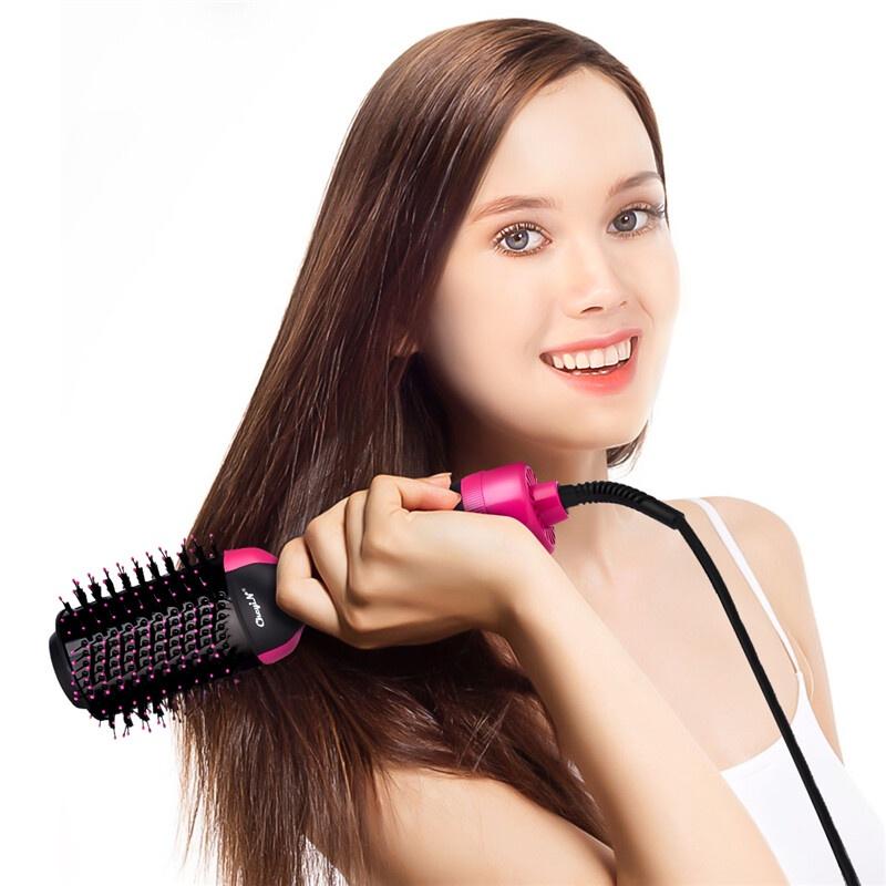 Hoả tốc trong ngàyLược điện uốn tóc kiêm máy sấy tóc đa năng 3 in 1 dùng để sấy cụp - tạo phồng tóc