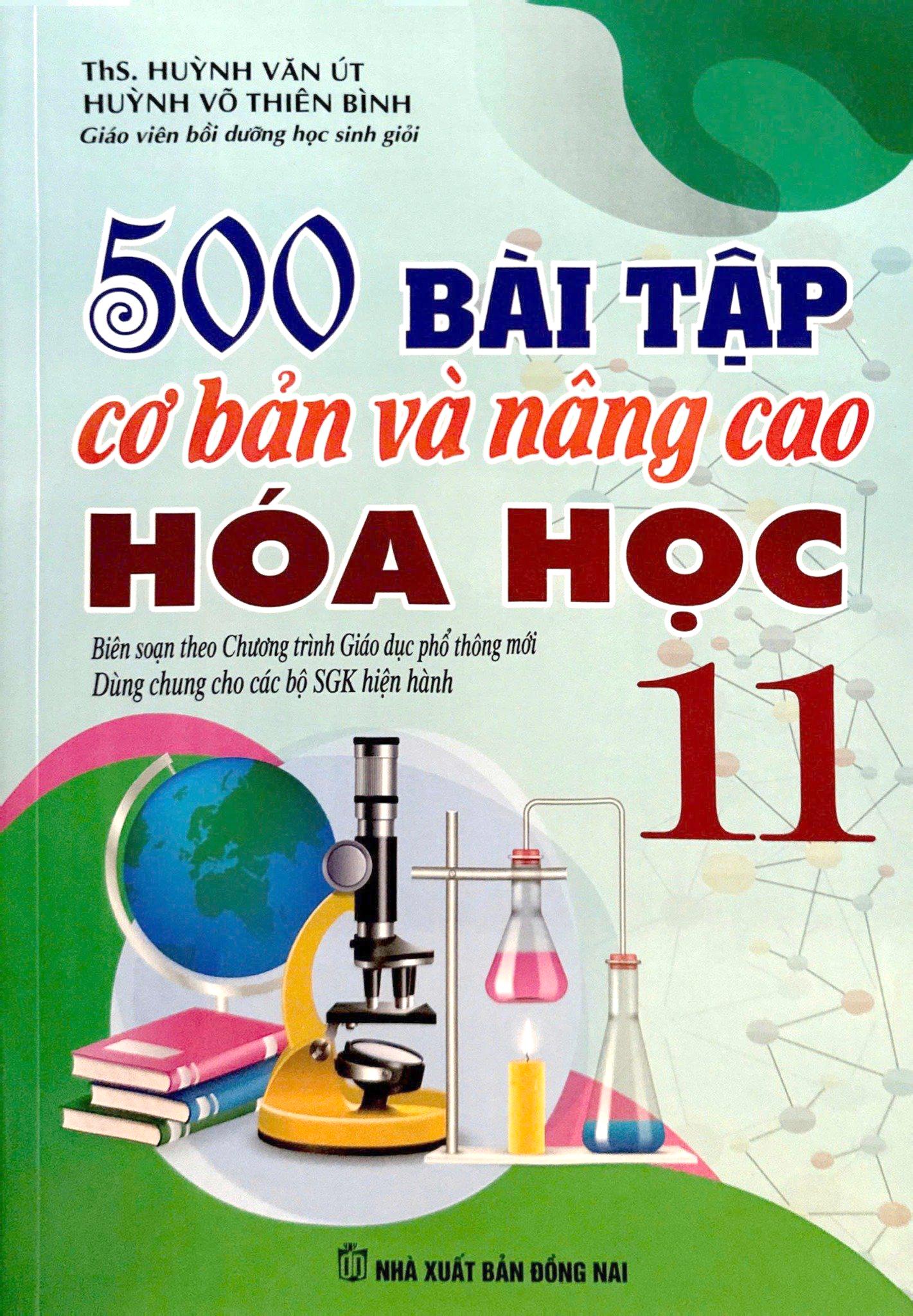 Sách - 500 Bài Tập Cơ Bản Và Nâng Cao Hóa học 11