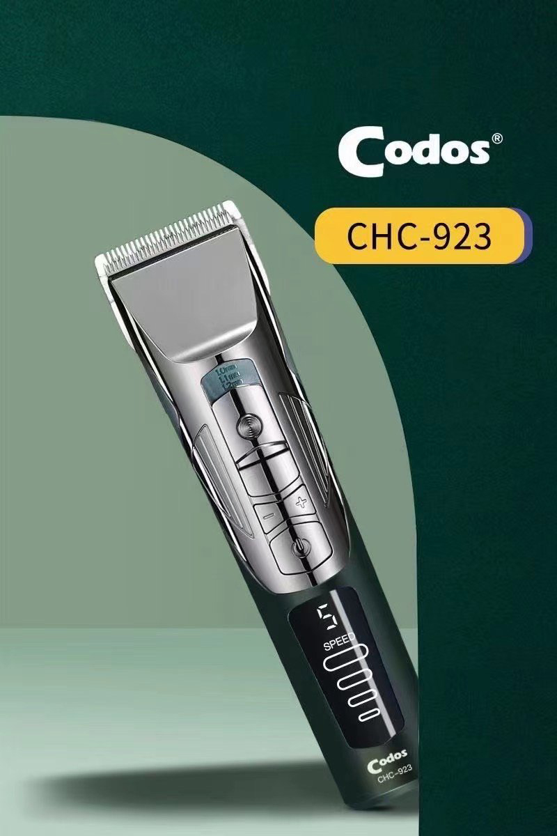 Tông đơ cắt tóc chuyên nghiệp CHC-923 có đèn LED sử dụng cả cho gia đình và salon