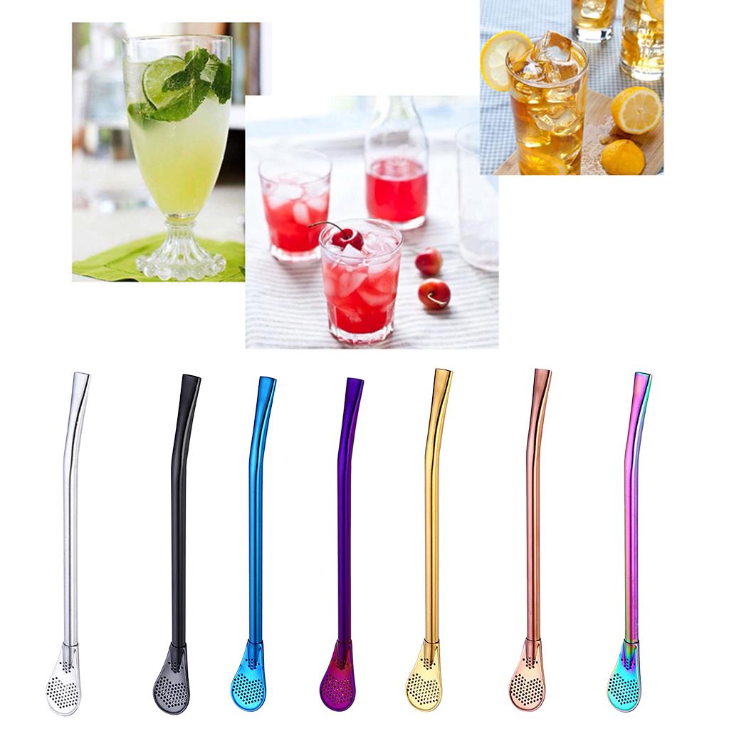 304 Stainless Steel Sucker Stirrer Coffee Drinking Spoon Teaspoon