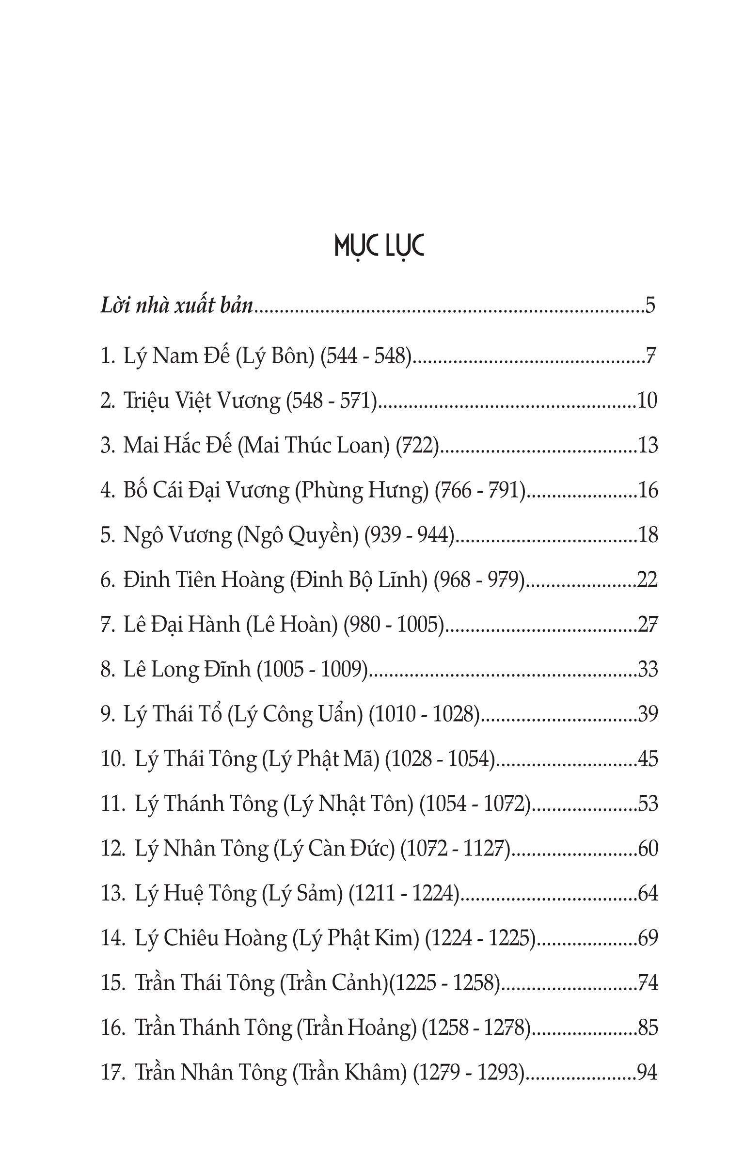 54 Vị Hoàng Đế Việt Nam (2019)