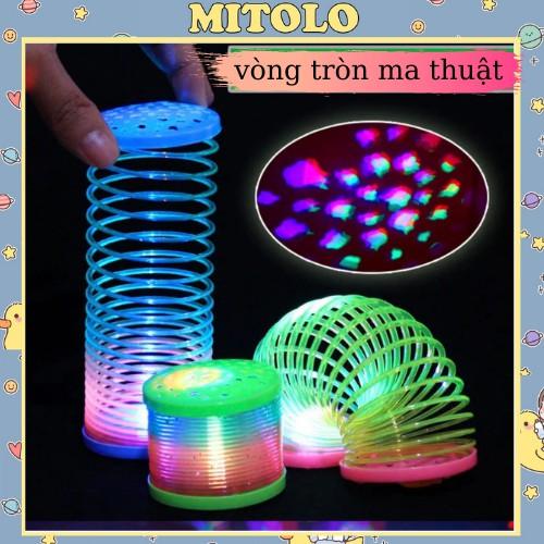 Đồ chơi lò xo cầu vồng ma thuật Mitolo Slinky cho bé 1058