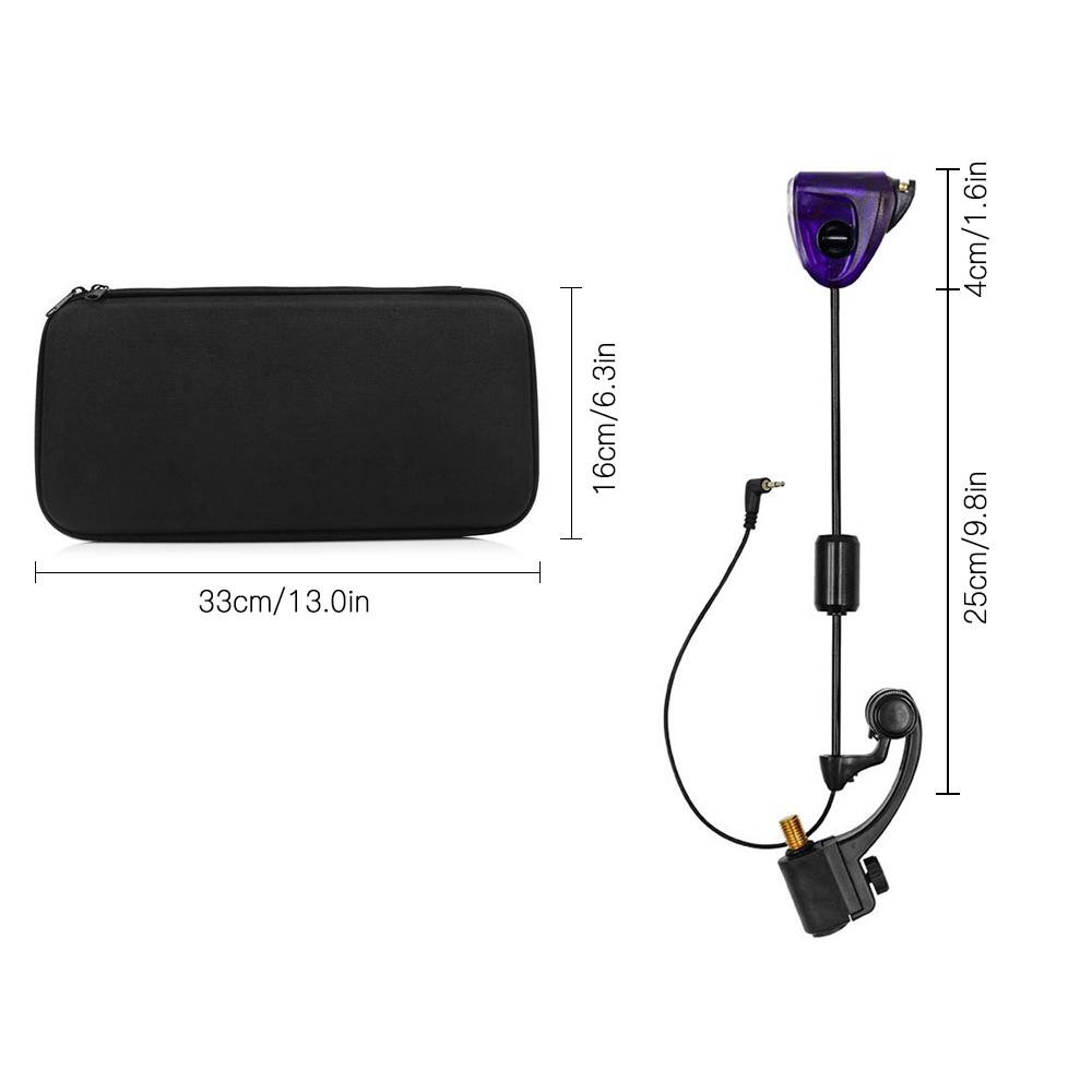 Bộ Móc Câu Cá Còn Đèn Led Báo Hiệu Cá Cắn Câu