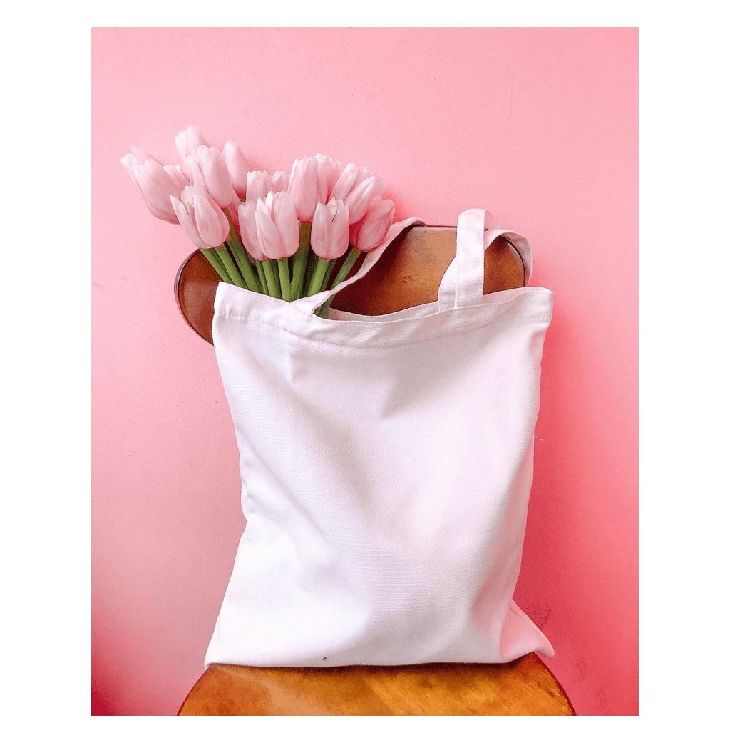 TÚI VẢI ĐEO VAI TOTE CANVAS BAG CÓ KHÓA KÉO SIZE LỚN 33x38cm PHONG CÁCH CÁ TÍNH HOT TREND NHIỀU MẪU 3158 Store