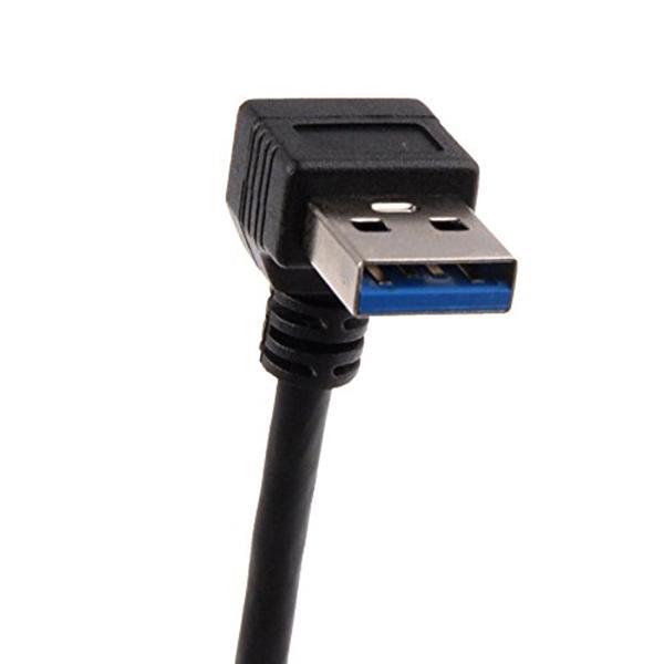 Dây Cáp Mở Rộng Usb 3.0 Góc 90 Độ Dài 20cm