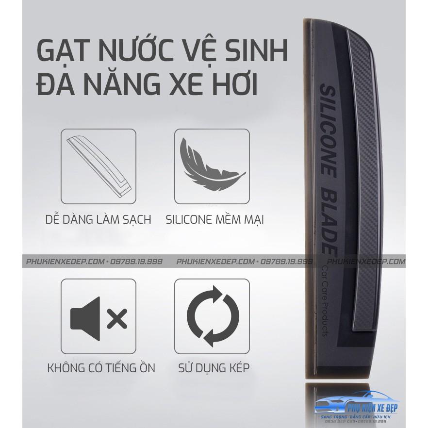 Cây gạt nước Silicon Nguyên Khối cầm tay mềm vệ sinh kính cho xe hơi