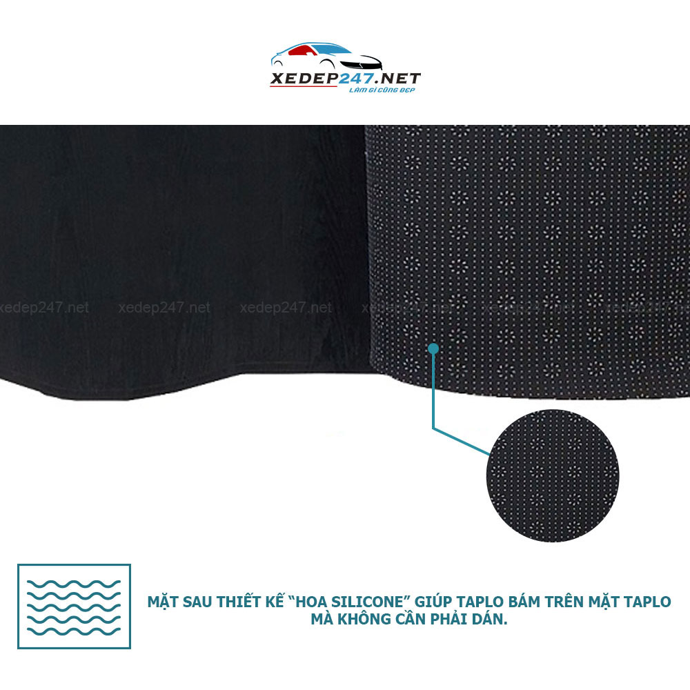 Thảm Taplo dành cho xe Peugeot 2008 2021-2022 chất liệu Nhung, da Carbon, da vân gỗ