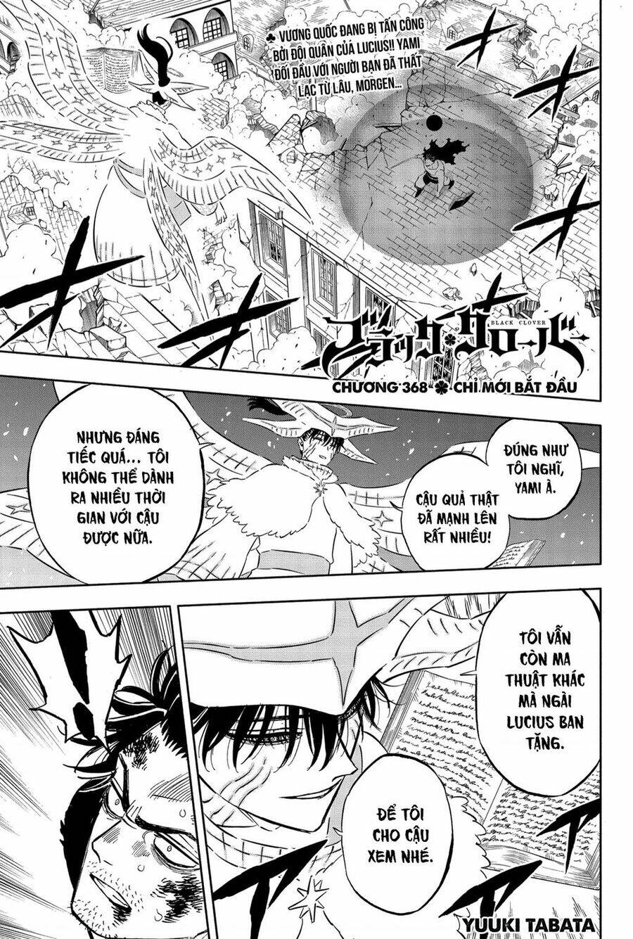 black clover - pháp sư không phép thuật chapter 368 2
