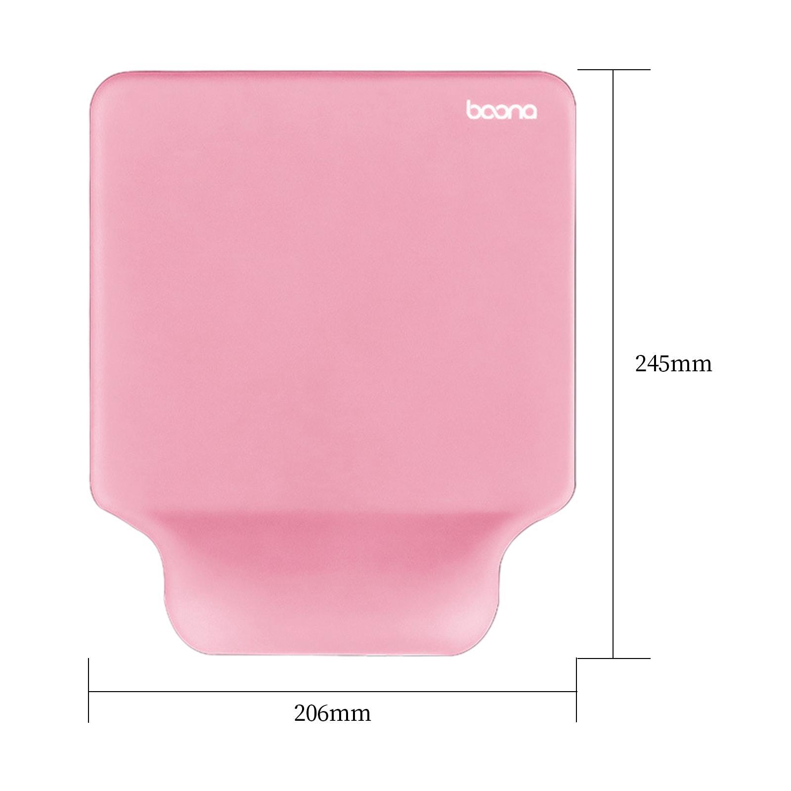 Mouse Pad  Resistant Surface Non-Slip Mousepad for Travel Computer Pink