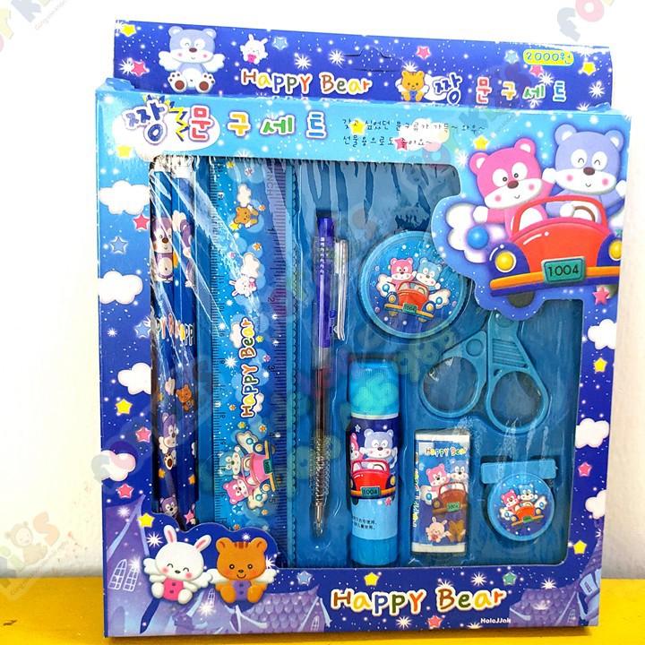 Tượng tô màu, SET 4 NHÂN VẬT MY MELODY, size M, tượng thạch cao Trắng Đẹp Mịn