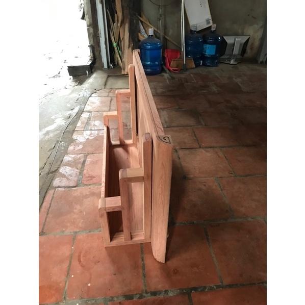Bàn thờ treo tường gỗ hương đá 81cm