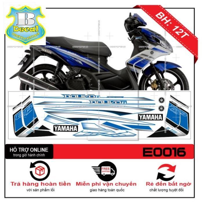 Tem rời dành cho NOUVO 5 TRẮNG XANH GP