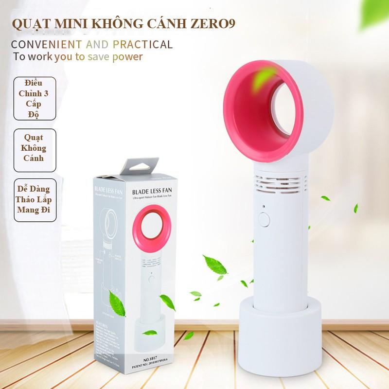 Quạt Không Cánh Mini Cầm Tay Siêu Cute