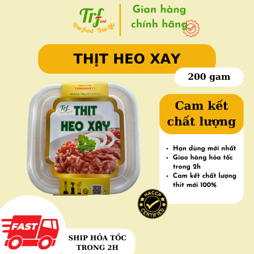 Thịt heo xay TRF 200gr
