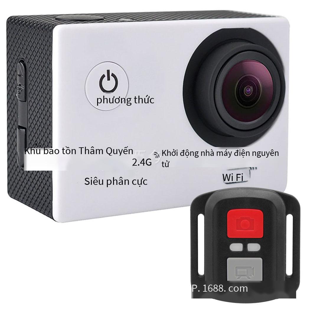 Giá thấp nhất bán trực tiếp Camera thể thao chống nước F60R 4K Allwinner góc rộng 170 độ có camera WiFi điều khiển từ xa