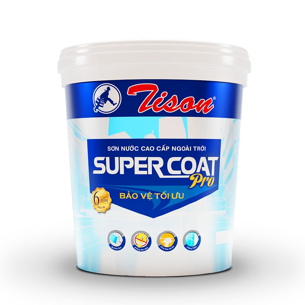 Sơn ngoại thất Supercoat Pro