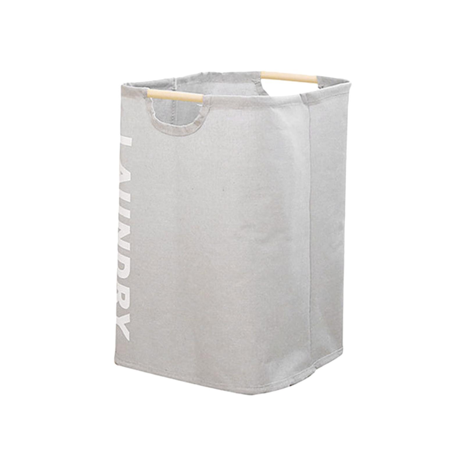 Tall Collapsible Laundry Hamper Laundry Basket Organizer ,Toy Clothes Storage Basket, Handle Foldable Clothing Basket for Bedroom Laundry Room