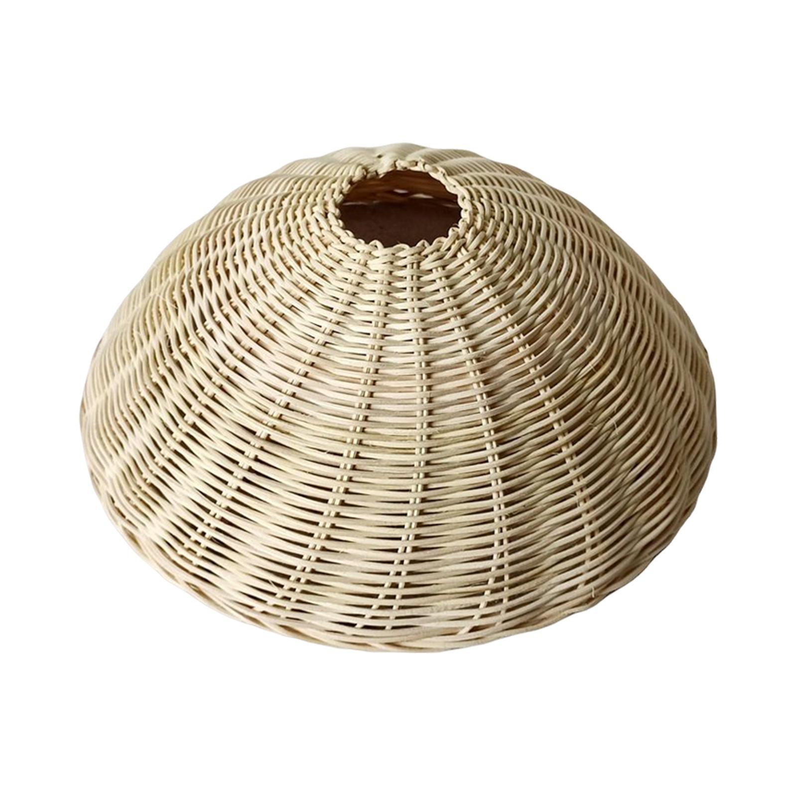 Bamboo Lamp Shade Decoration Light Bulb Cover Bulb Guard for Dining Room