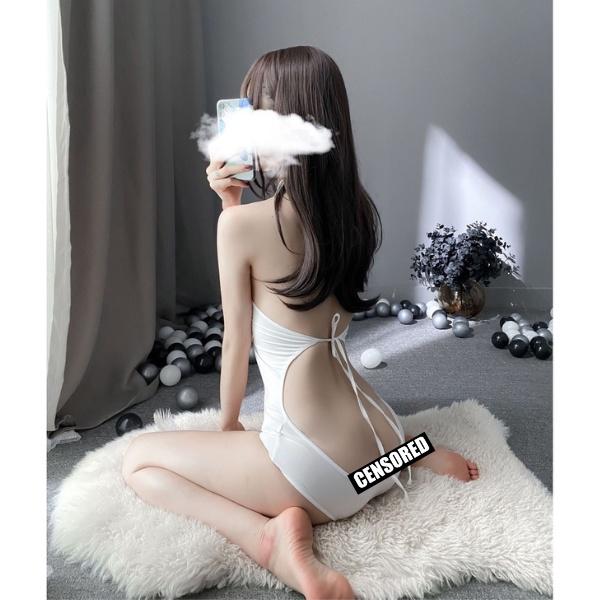 Áo bodysuit đan dây hở lưng gợi cảm đồ ngủ liền thân cosplay bad girl sexy gợi cảm BIKI HOUSE N901 - HCM - Hỏa Tốc