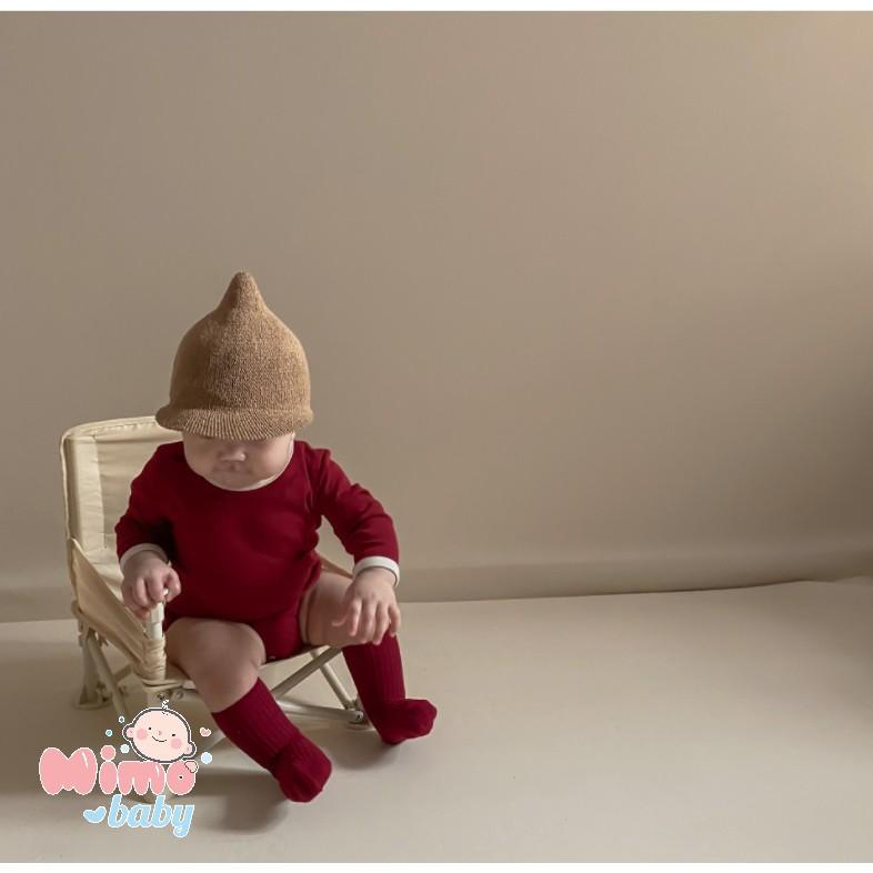 Mũ cói củ tỏi cho bé MH08 Mimo baby
