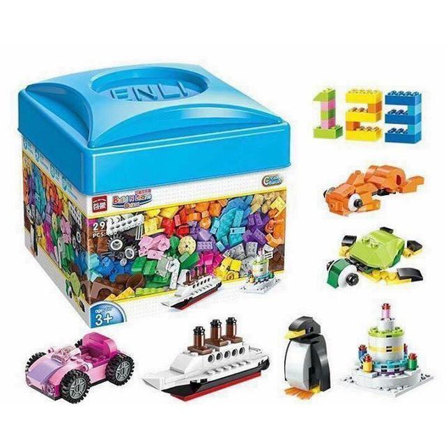 Bộ xếp hình kiểu lego sáng tạo 460 chi tiết