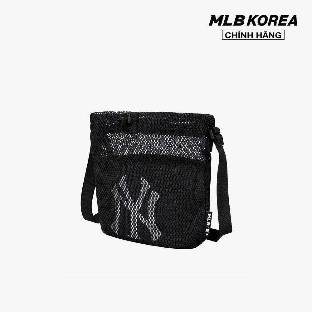 MLB - Túi đeo chéo phối lưới Mesh Sacoche 32BGD6011-50L