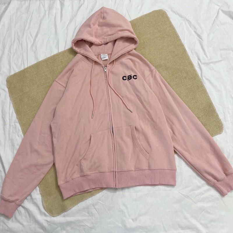Áo khoác hoodie zip ChanceChance xuất Hàn full tag mác
