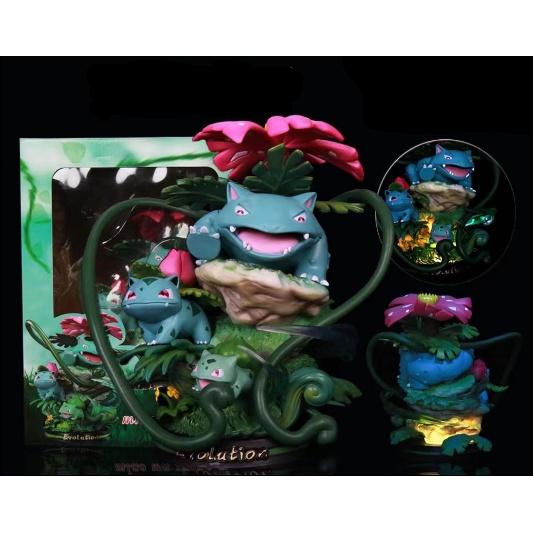 Mô hình Pokemon Ếch 3 cấp có Led 21cm 1.5kg