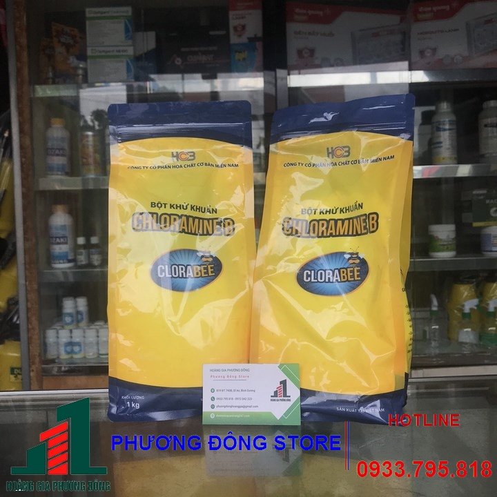 Thuốc khử trùng Chloramine B -1kg