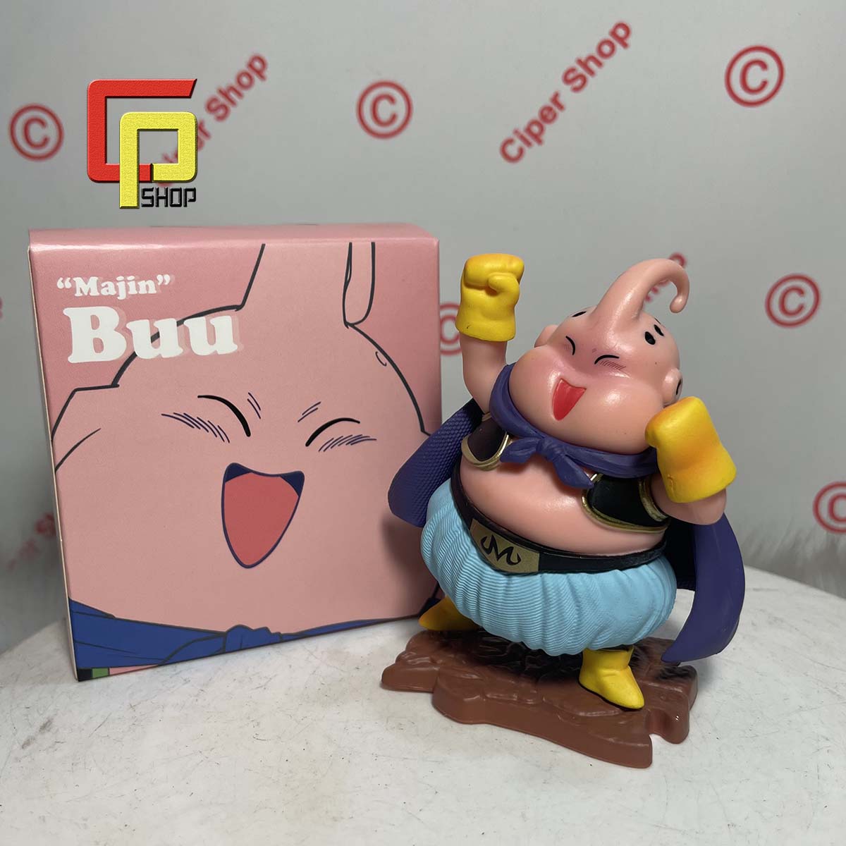 Mô hình Majin Buu - Ma bư chibi - Figure Majin Buu 7  viên ngọc rồng