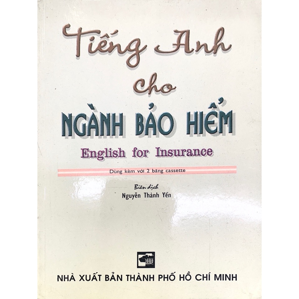 Sách - Tiếng Anh cho ngành bảo hiểm
